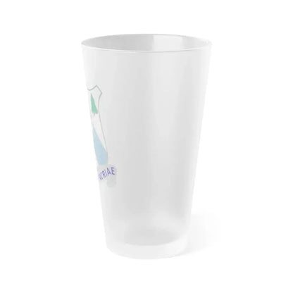 210 Armor Regiment (U.S. Army) Frosted Pint Glass 16oz - Go Mug Yourself