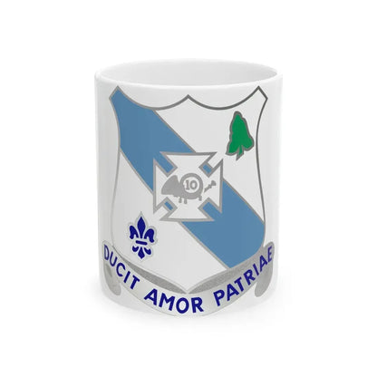 210 Armor Regiment (U.S. Army) White Coffee Mug 11oz - Go Mug Yourself