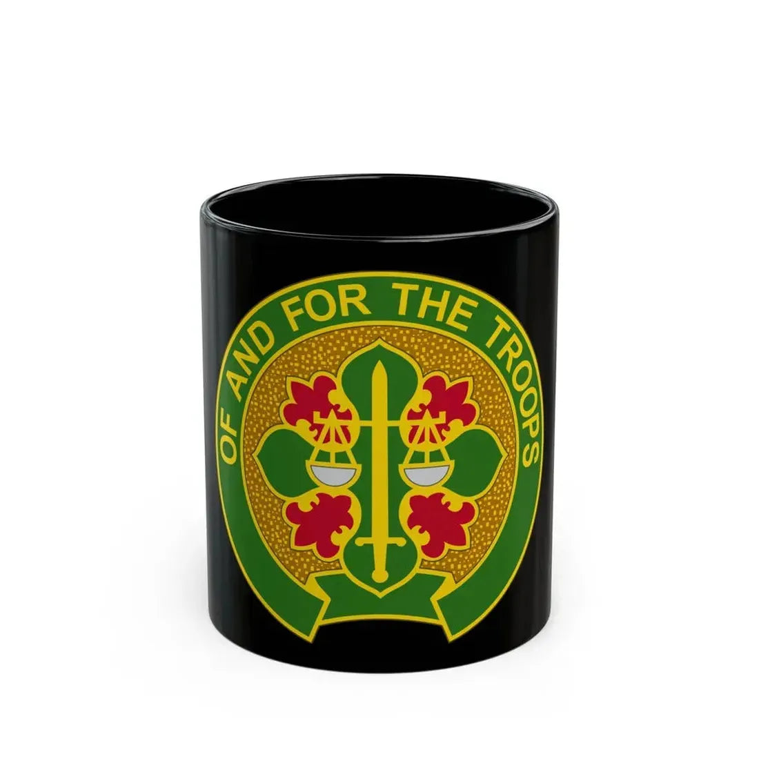 210 Military Police Battalion (U.S. Army) Black Coffee Mug 11oz - Go Mug Yourself