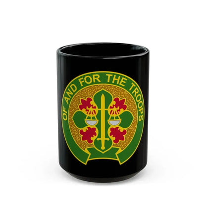 210 Military Police Battalion (U.S. Army) Black Coffee Mug 15oz - Go Mug Yourself