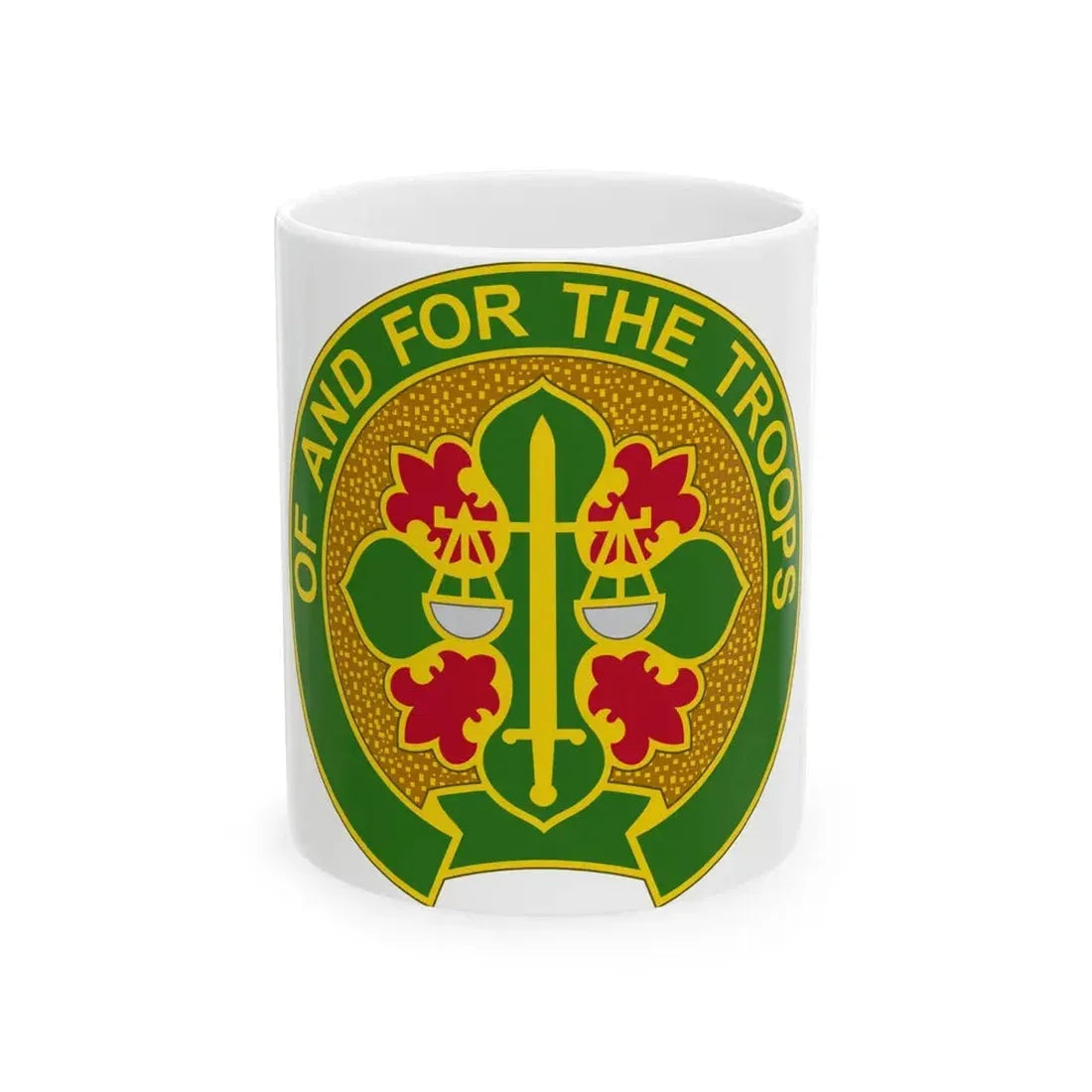 210 Military Police Battalion (U.S. Army) White Coffee Mug 11oz - Go Mug Yourself