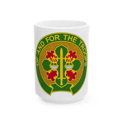 210 Military Police Battalion (U.S. Army) White Coffee Mug 15oz - Go Mug Yourself