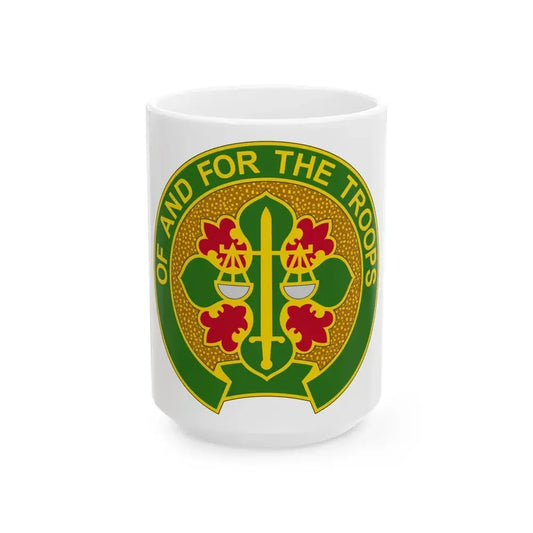 210 Military Police Battalion (U.S. Army) White Coffee Mug 15oz - Go Mug Yourself
