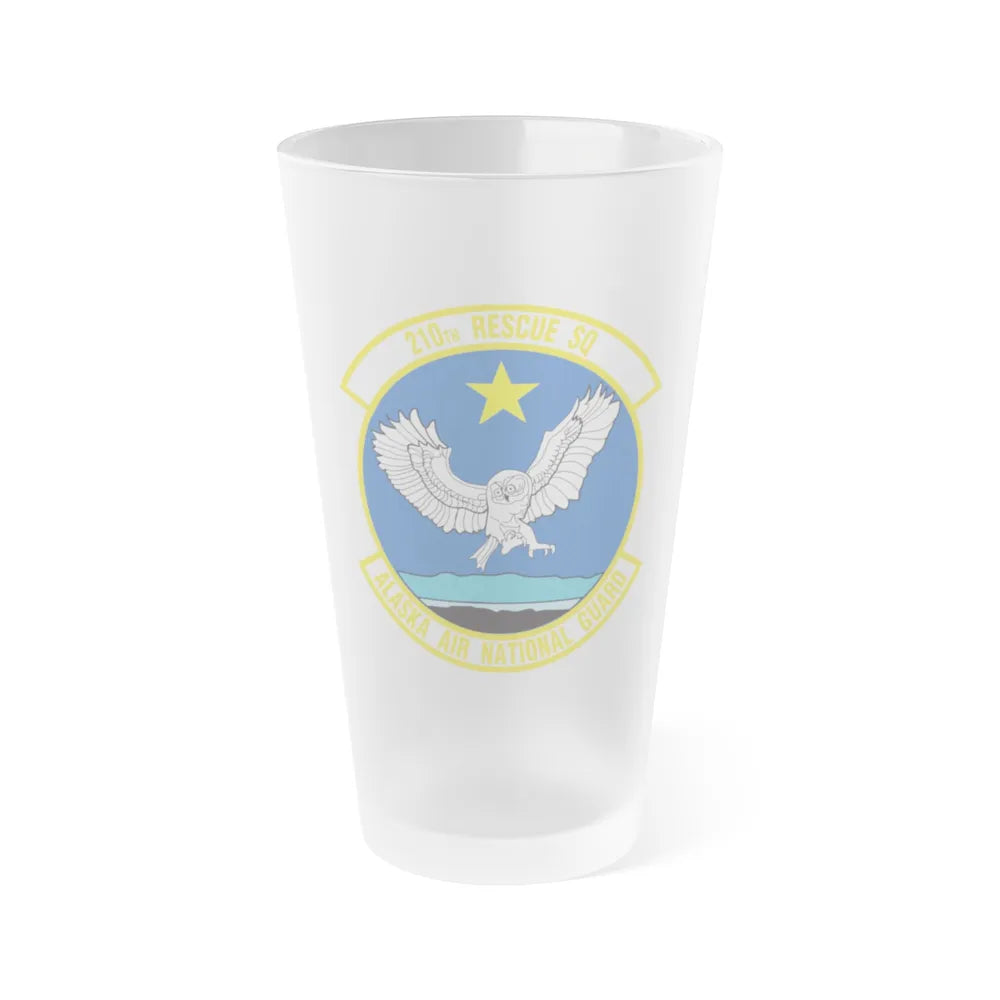 210 Rescue Squadron (U.S. Air Force) Frosted Pint Glass 16oz-16oz-Frosted-Go Mug Yourself