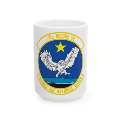 210 Rescue Squadron (U.S. Air Force) White Coffee Mug-15oz-Go Mug Yourself