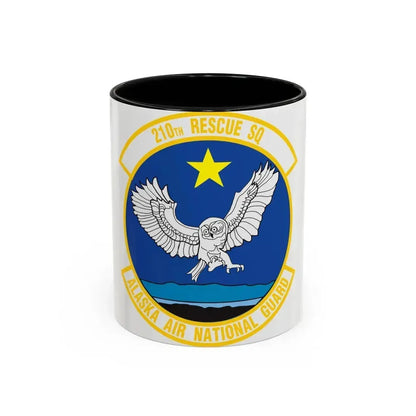 210 Rescue Squadron (U.S. Air Force) Accent Coffee Mug 11oz Black - Go Mug Yourself