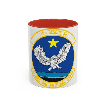 210 Rescue Squadron (U.S. Air Force) Accent Coffee Mug 11oz Red - Go Mug Yourself