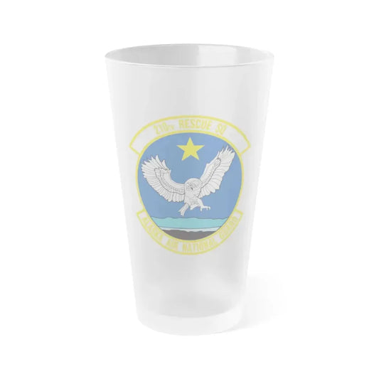 210 Rescue Squadron (U.S. Air Force) Frosted Pint Glass 16oz 16oz Frosted - Go Mug Yourself