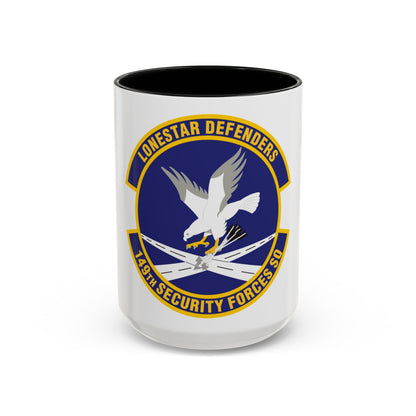 149th Security Forces Squadron (U.S. Air Force) Accent Coffee Mug