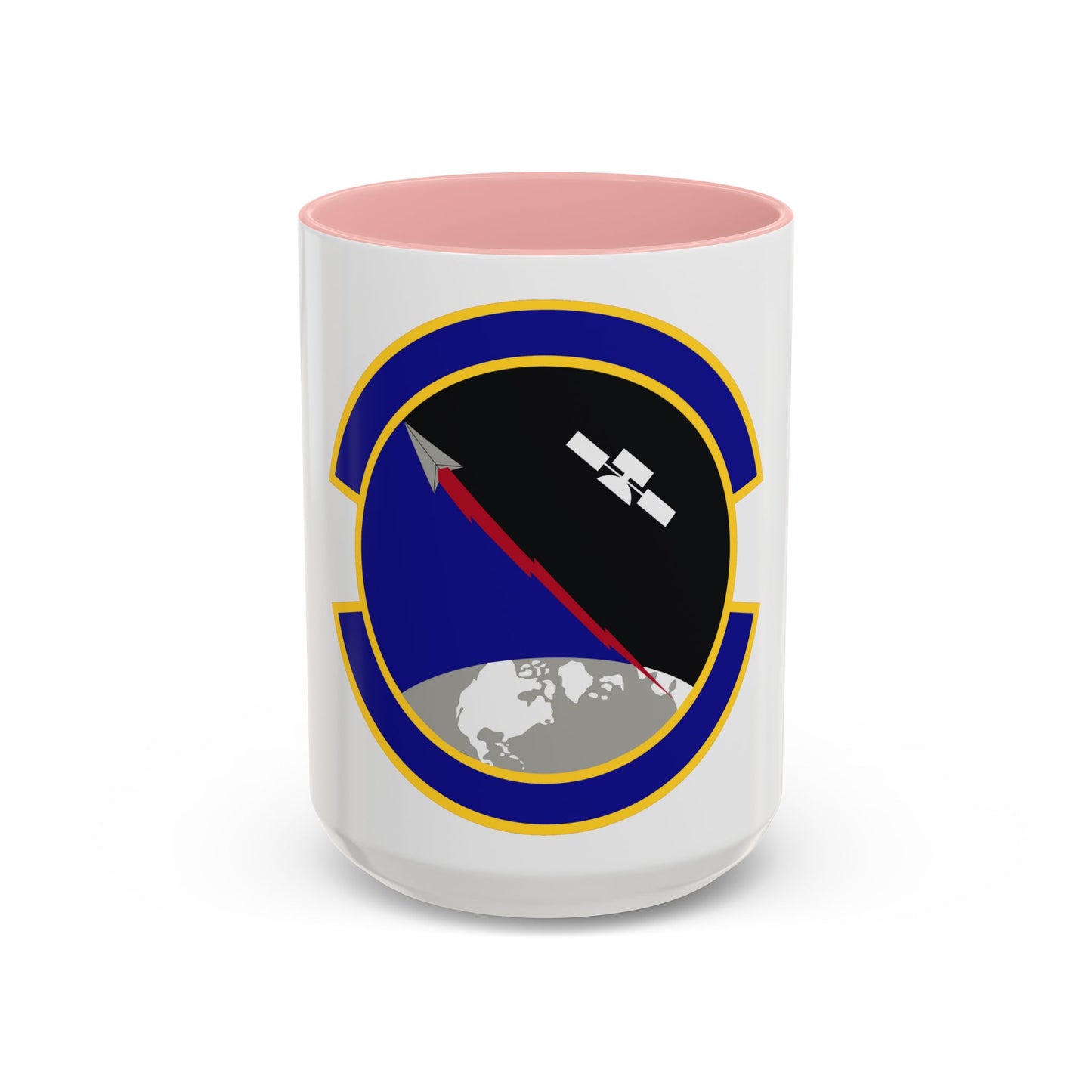 319 Combat Training Squadron USSF (U.S. Air Force) Accent Coffee Mug