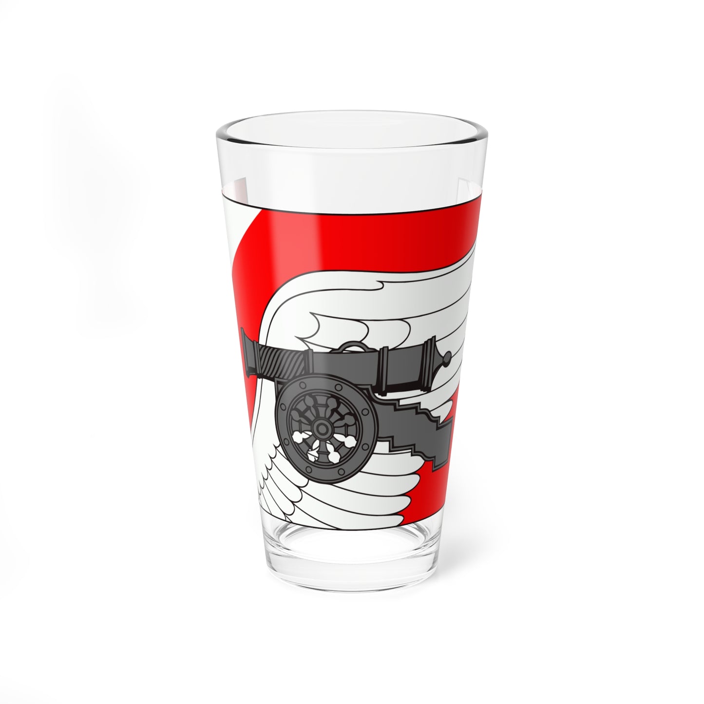 Flag Romanovka Leningrad oblast (Russia) Pint Glass 16oz