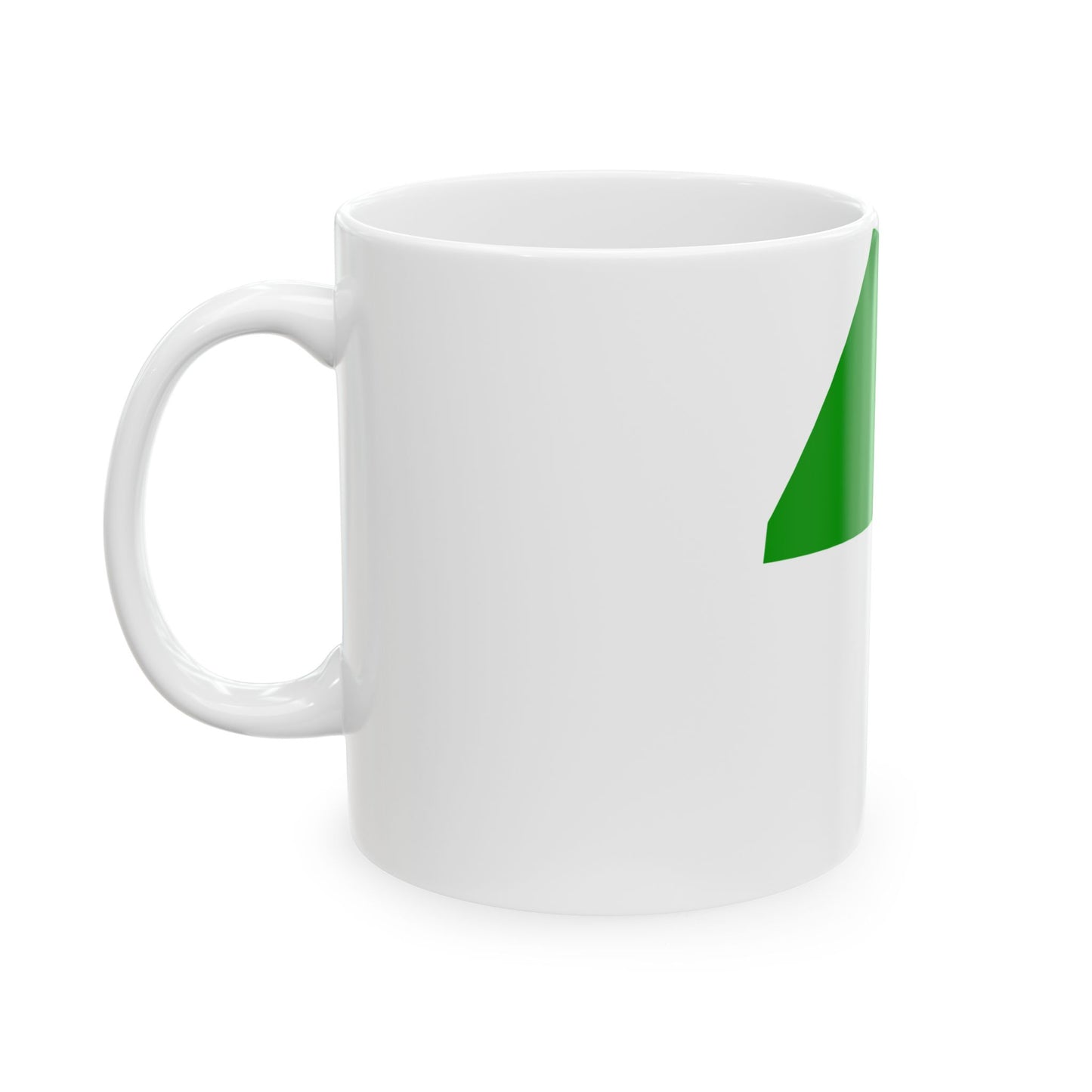 Aroostook County Flag Map (United States) White Coffee Mug