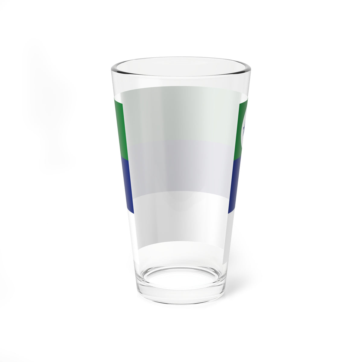 Bandera del Municipio Pedernales (Venezuela) Pint Glass 16oz