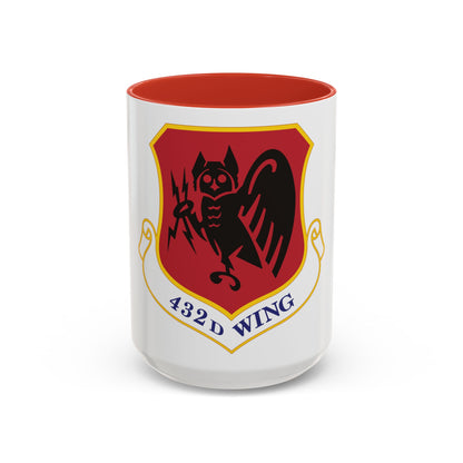 432d Wing (U.S. Air Force) Accent Coffee Mug