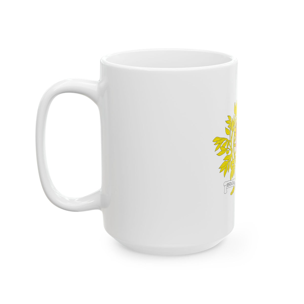 Military coat of arms of Portugal - White Coffee Mug