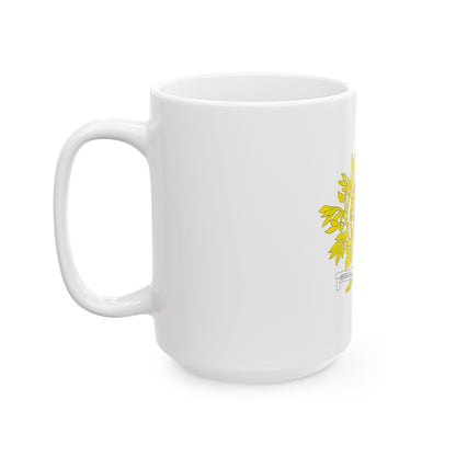Military coat of arms of Portugal - White Coffee Mug