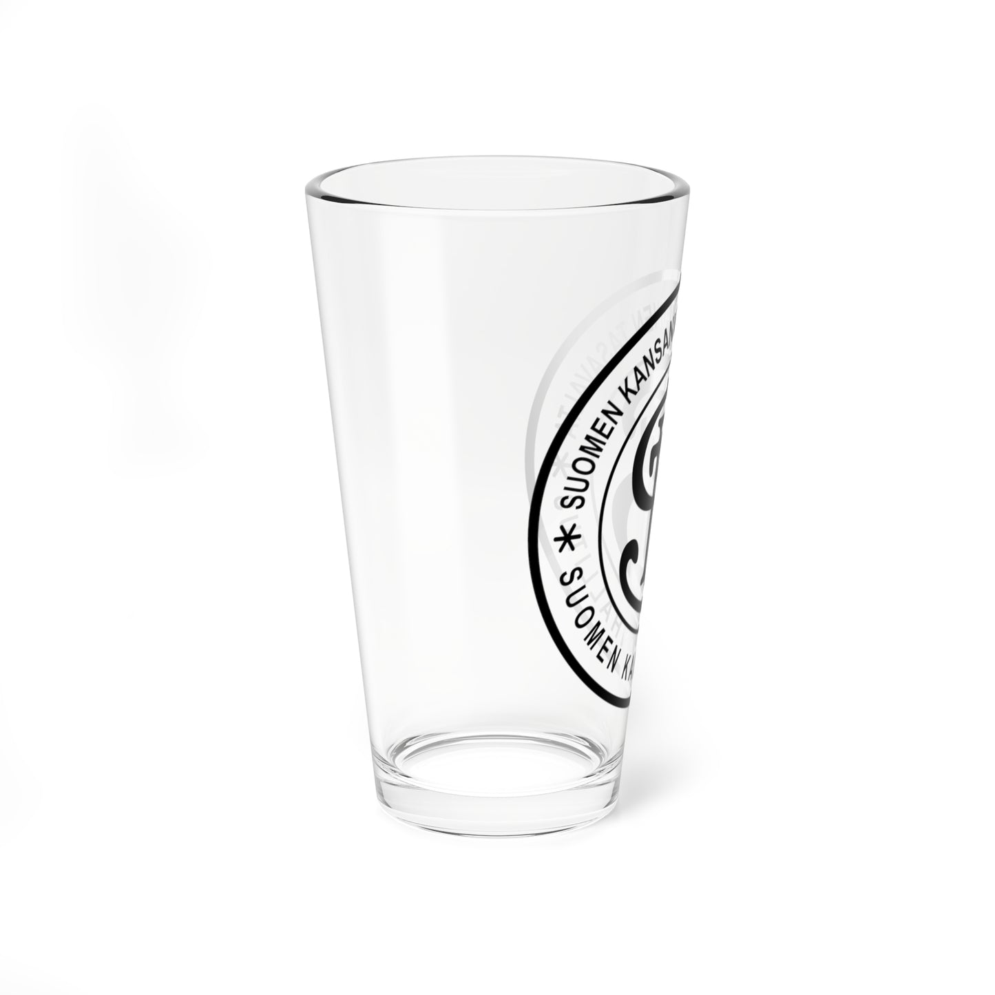 Seal of the Finnish Democratic Republic (Finland) (Coat of Arms) Pint Glass 16oz