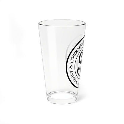 Seal of the Finnish Democratic Republic (Finland) (Coat of Arms) Pint Glass 16oz
