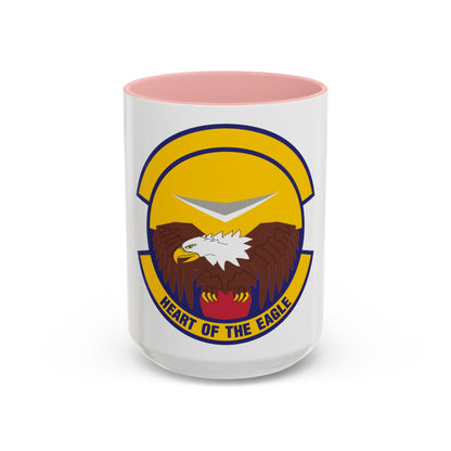 436 Aircraft Maintenance Squadron AMC (U.S. Air Force) Accent Coffee Mug