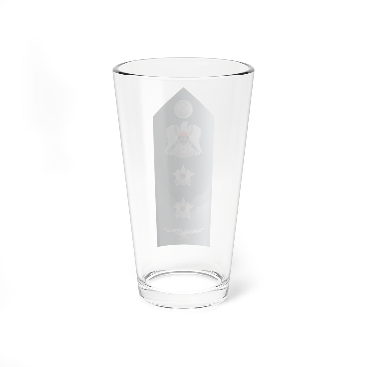 11.Libyan Air Force COL (Libya) (Military Rank) Pint Glass 16oz