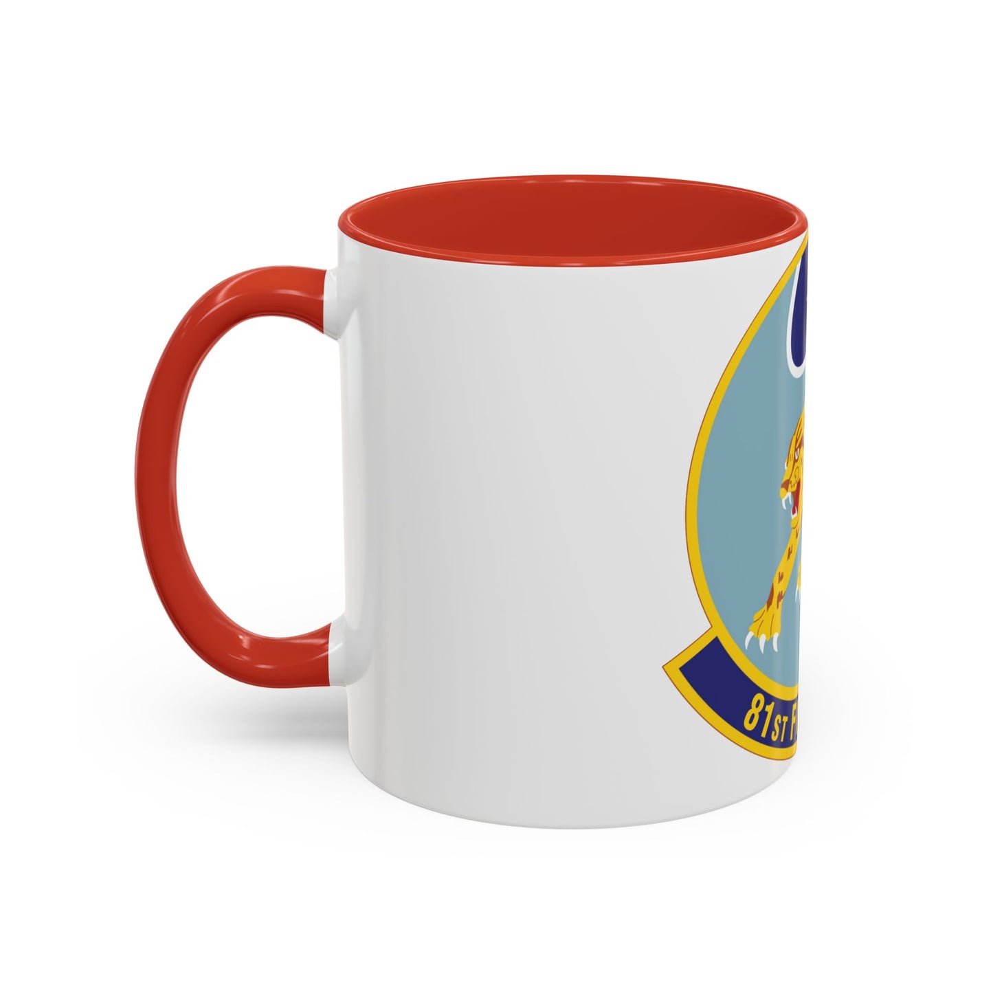 81st Fighter Squadron (U.S. Air Force) Accent Coffee Mug