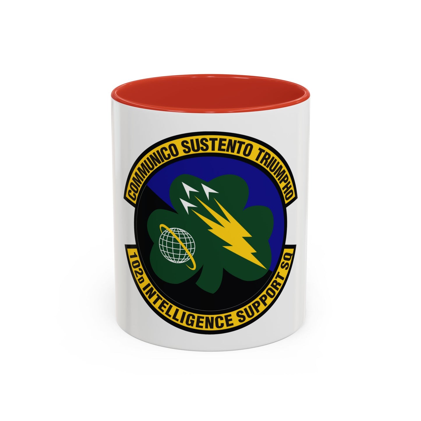 102d Intelligence Support Squadron (U.S. Air Force) Accent Coffee Mug