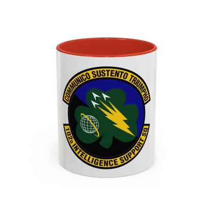 102d Intelligence Support Squadron (U.S. Air Force) Accent Coffee Mug
