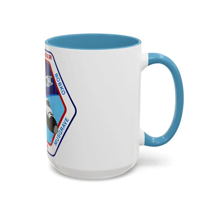 STS 6 (NASA) Accent Coffee Mug-Go Mug Yourself