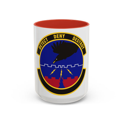 579 Software Engineering Squadron AFMC (U.S. Air Force) Accent Coffee Mug