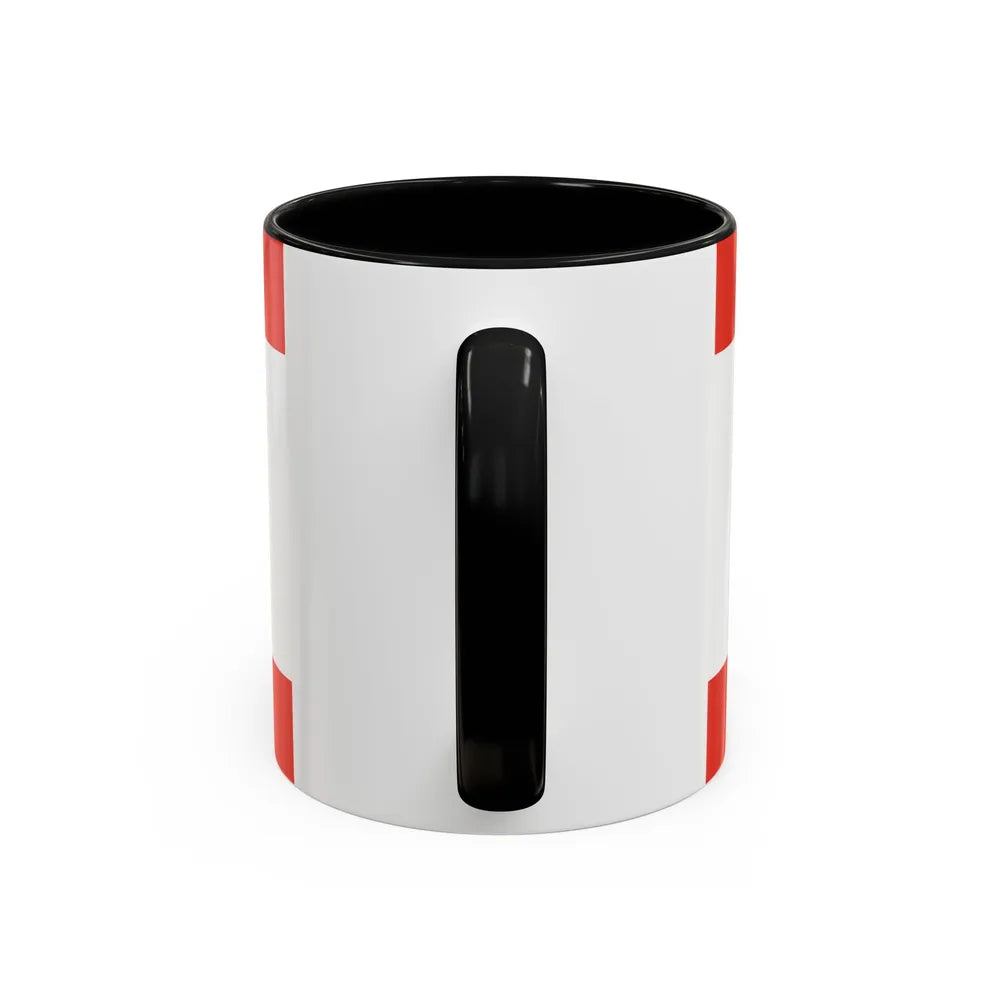 Flag of Berlin Germany - Accent Coffee Mug-Go Mug Yourself