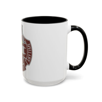 421 Medical Battalion (U.S. Army) Accent Coffee Mug