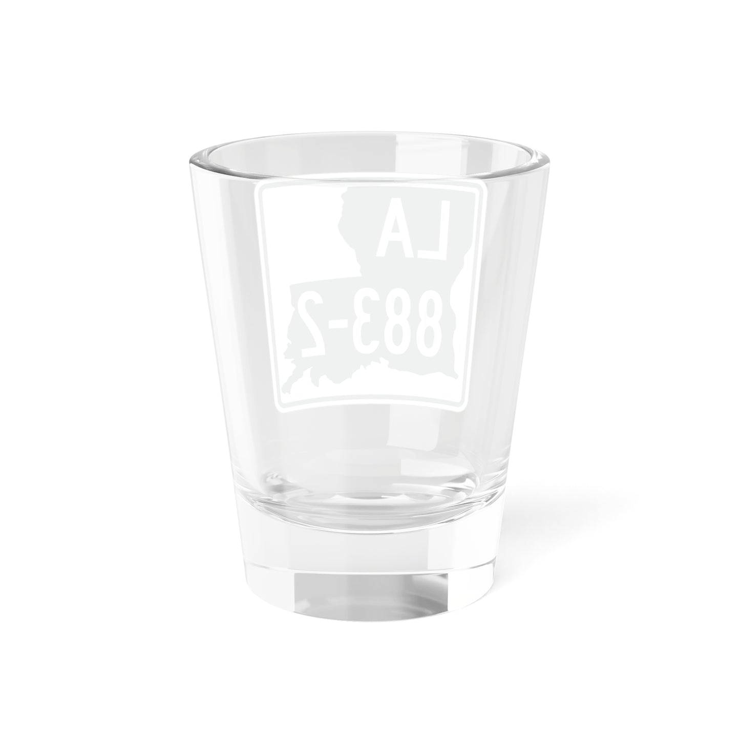 Louisiana 883-2 (Louisiana) (Road Sign) Shot Glass 1.5oz