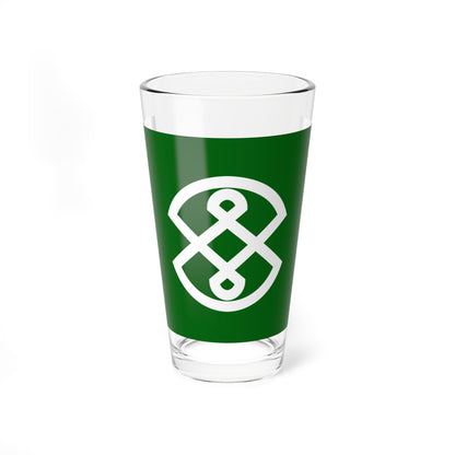 Flag of Iwakura Aichi (Japan) Pint Glass 16oz