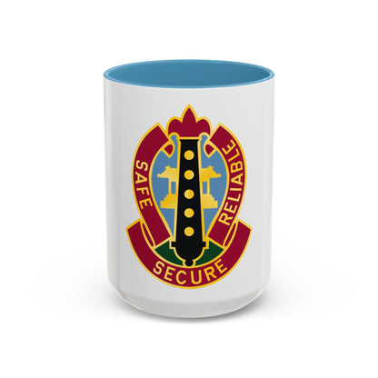 6 Ordnance Battalion (U.S. Army) Accent Coffee Mug
