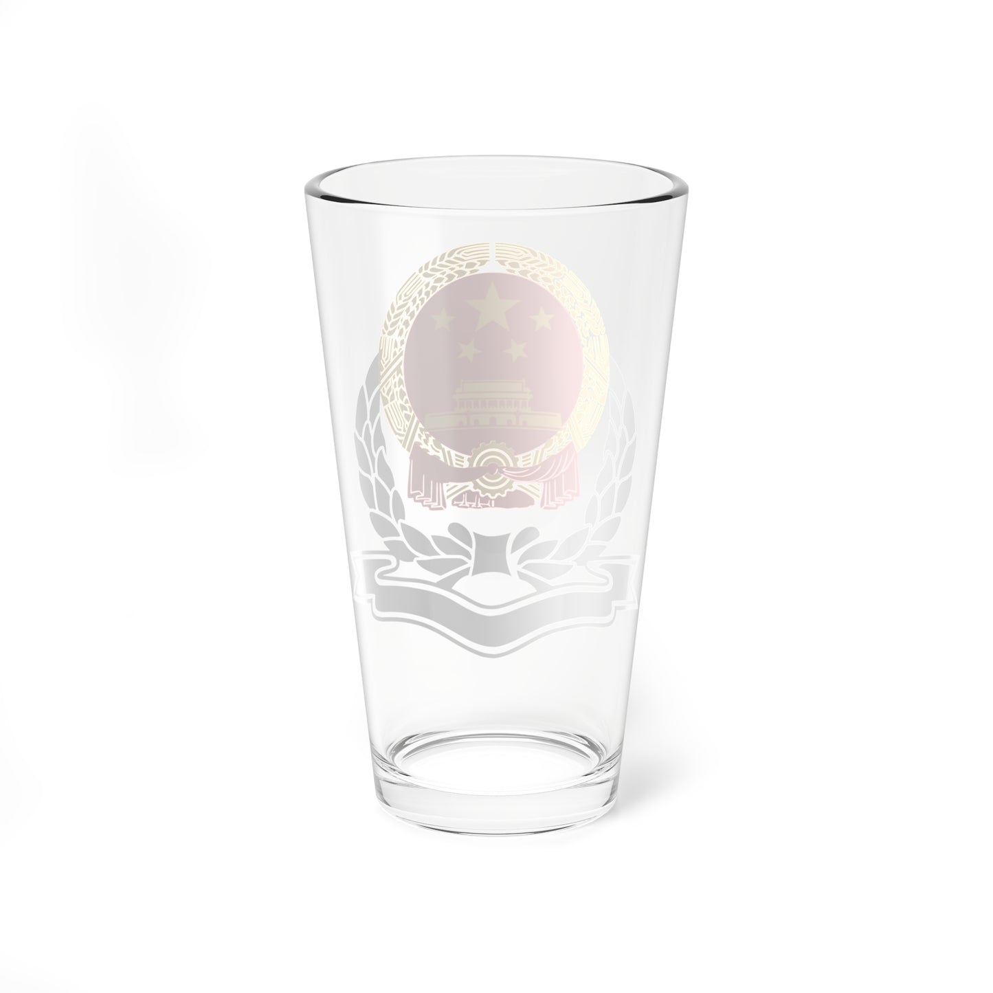 State Administration of Taxation of P.R.China badge (China) (Coat of Arms) Pint Glass 16oz