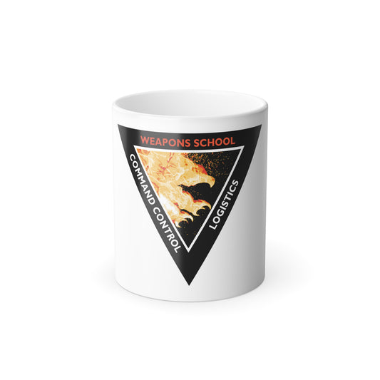 Weapons School Command Control Logistics (U.S. Navy) Color Changing Mug 11oz