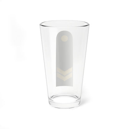 Lithuania Army OR 5 (Lithuania) (Military Rank) Pint Glass 16oz