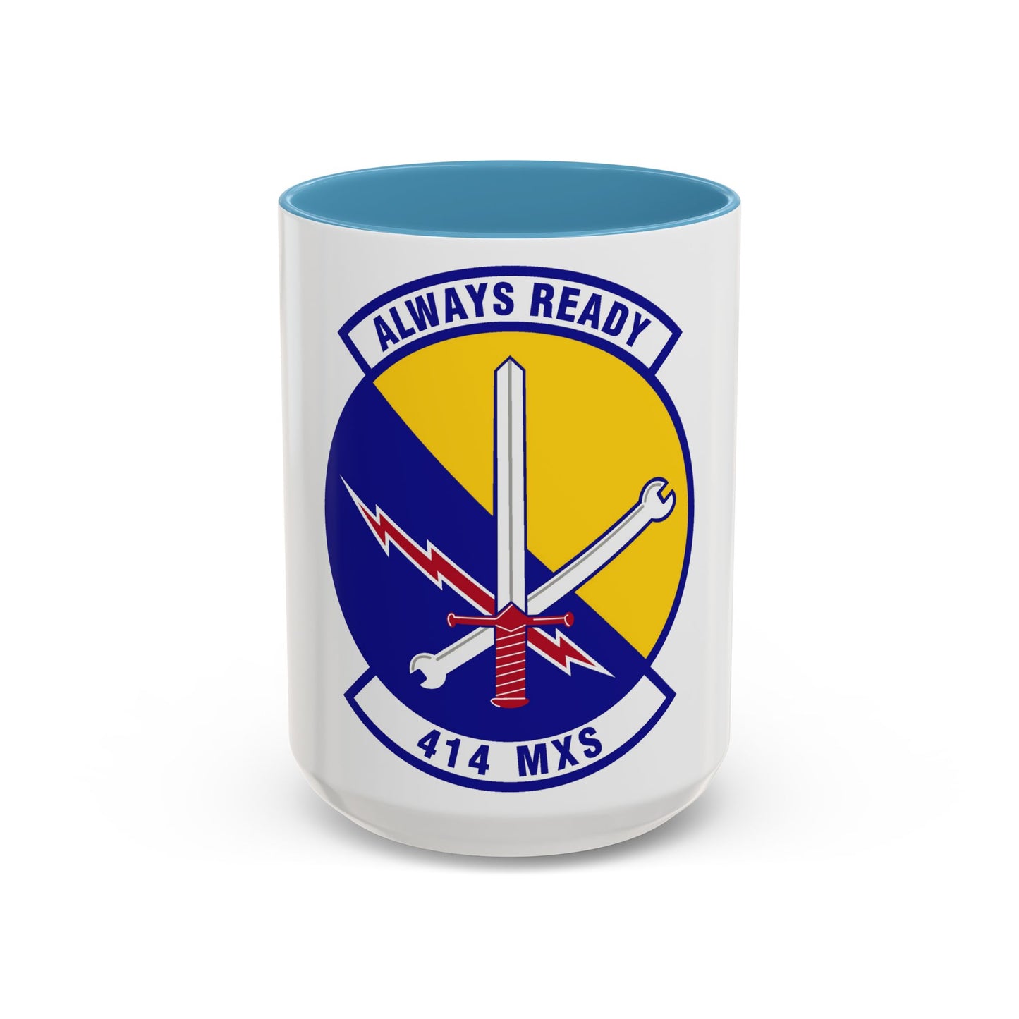 414th Maintenance Squadron (U.S. Air Force) Accent Coffee Mug