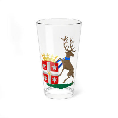 Vollenhove wapen groot (Netherlands) (Coat of Arms) Pint Glass 16oz