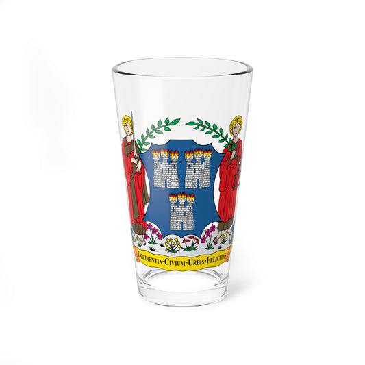 Coat-of-arms-of-Dublin (Ireland) (Coat of Arms) Pint Glass 16oz