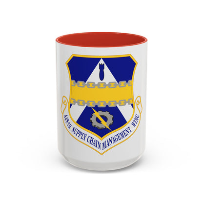 448th Supply Chain Managment Wing (U.S. Air Force) Accent Coffee Mug