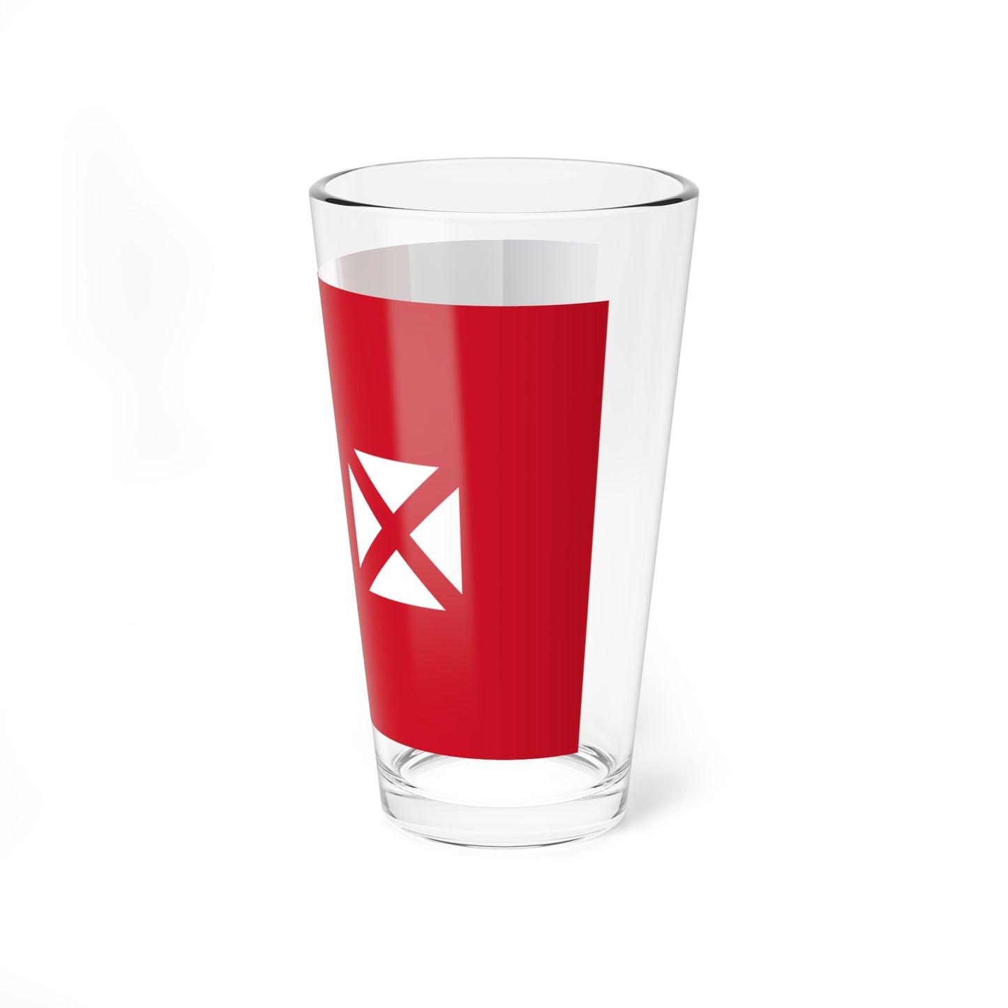 Flag of Wallis and Futuna (France) Pint Glass 16oz