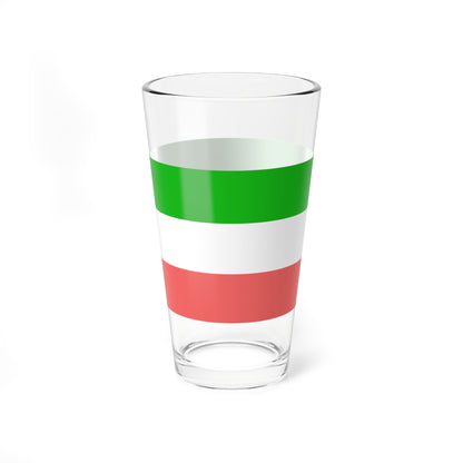 Civil flag of Persia 1907-1933 (Iran) Pint Glass 16oz