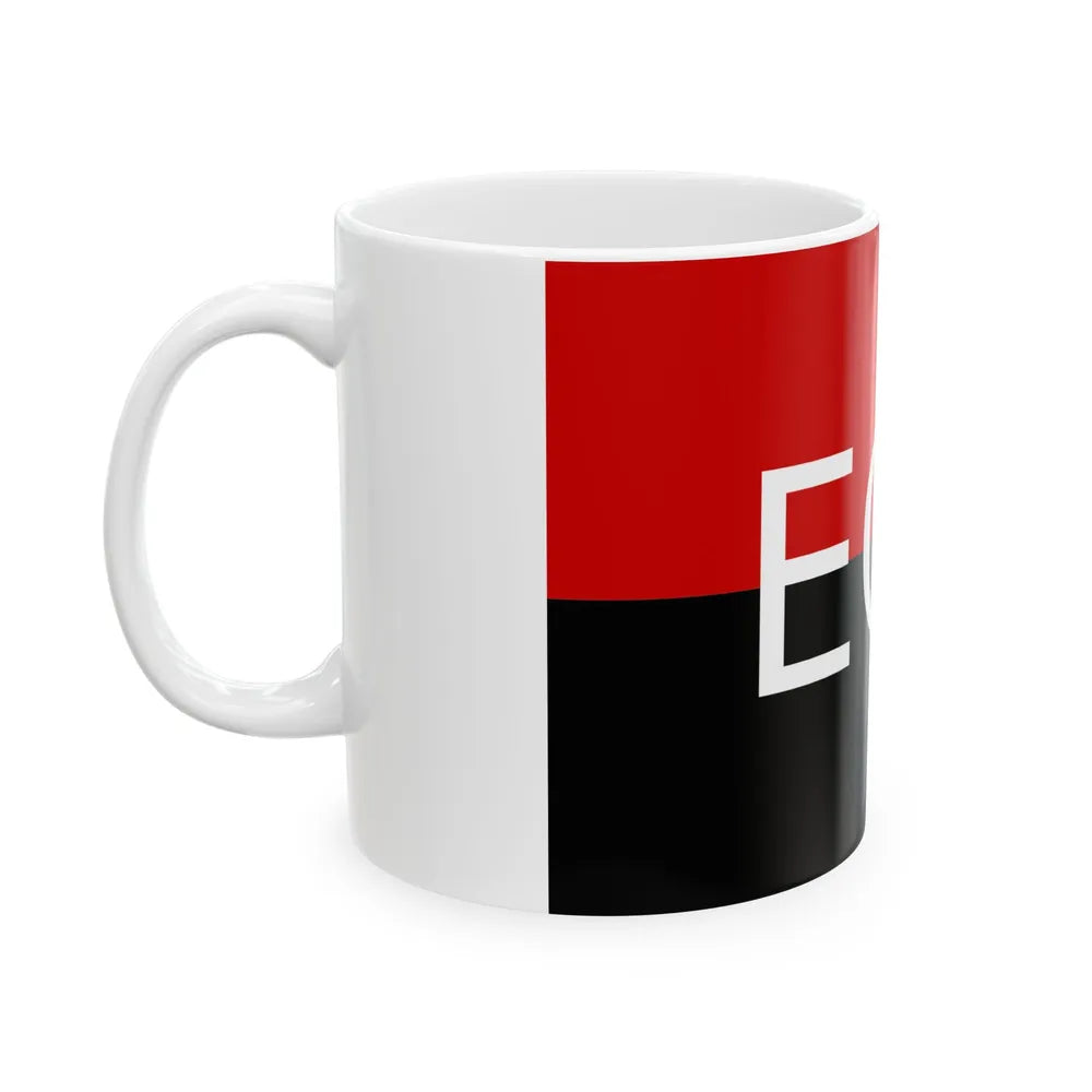 Flag of People's Guerrilla Army EGP - White Coffee Mug-Go Mug Yourself