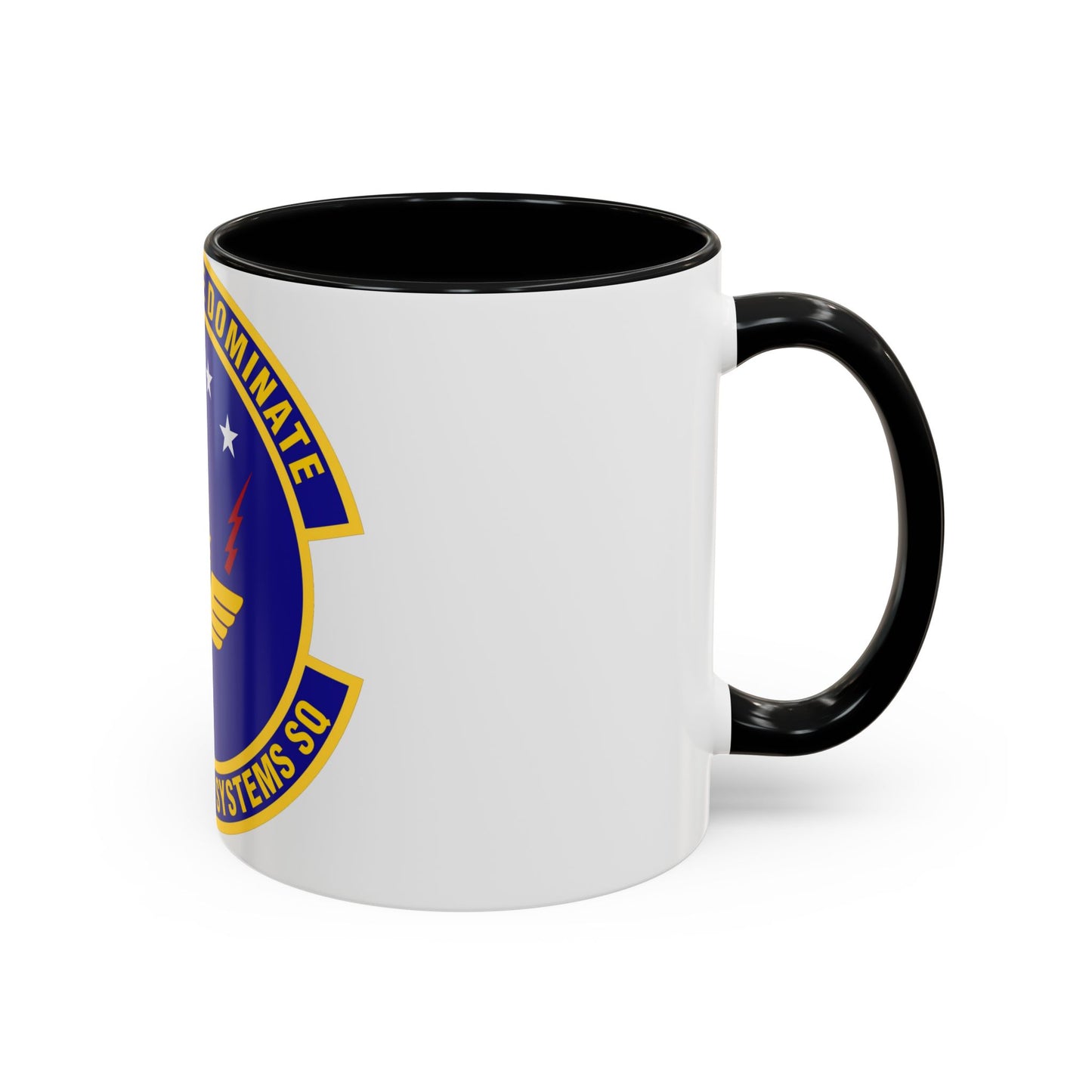 AETC Computer Systems Squadron (U.S. Air Force) Accent Coffee Mug