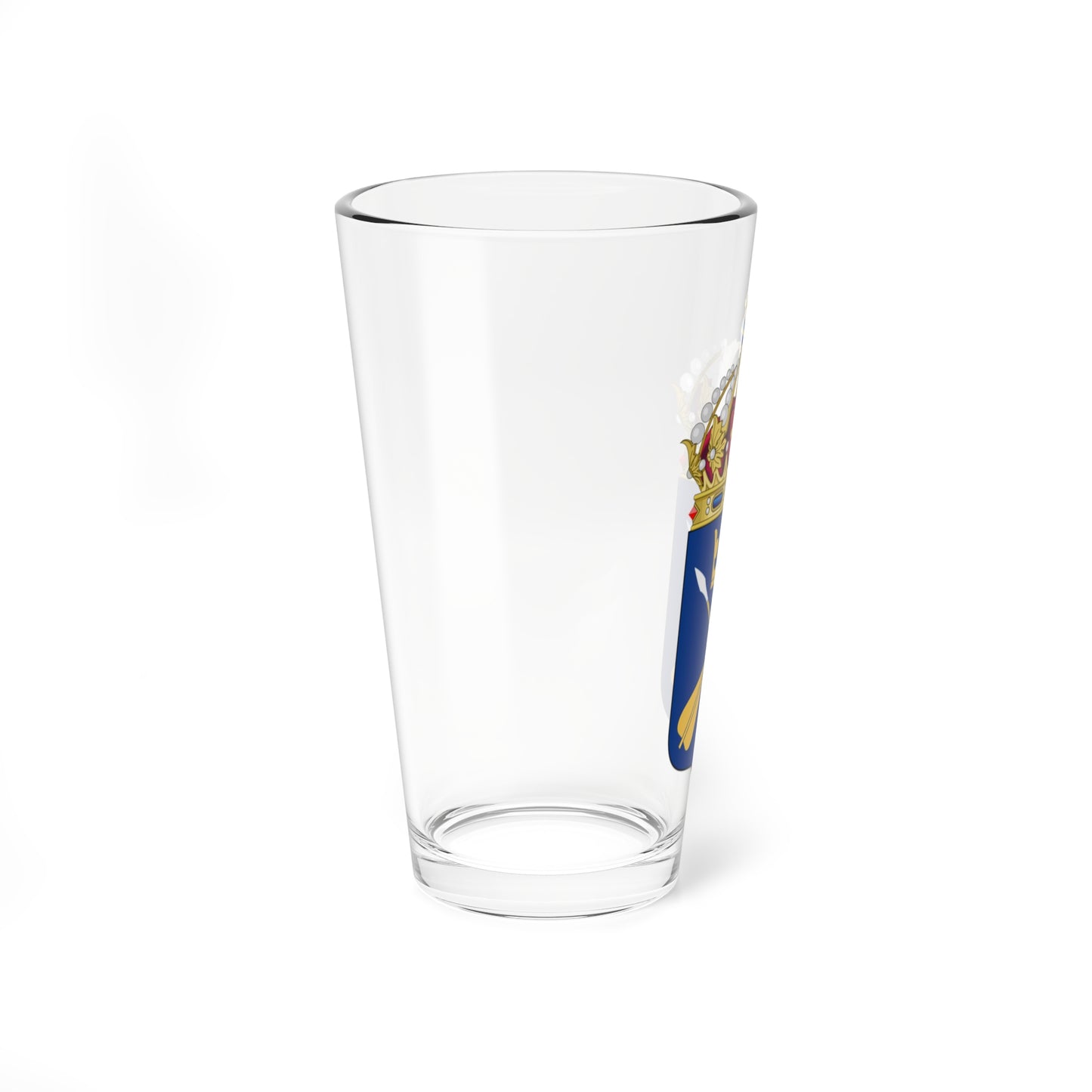 Dalarnas läns vapen (Sweden) (Coat of Arms) Pint Glass 16oz