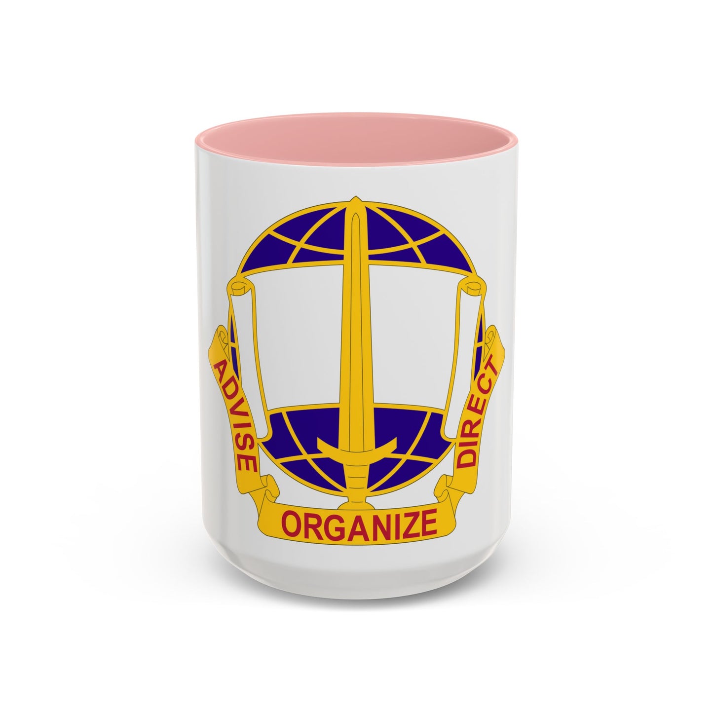 308 Civil Affairs Brigade 2 (U.S. Army) Accent Coffee Mug