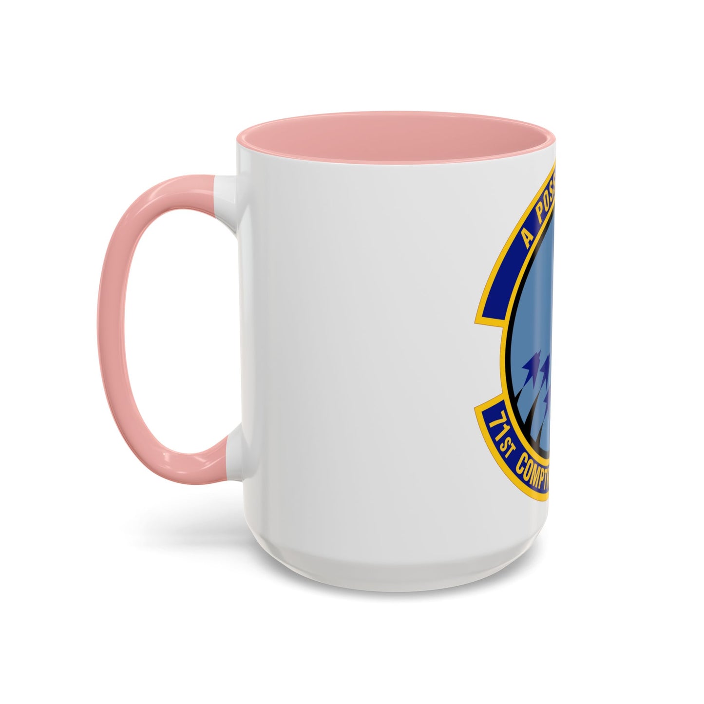 71st Comptroller Squadron (U.S. Air Force) Accent Coffee Mug