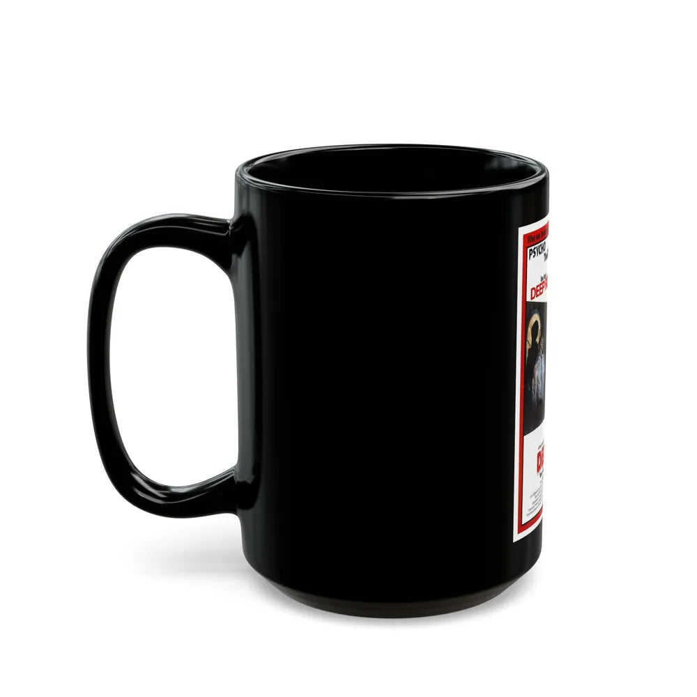 DEEP RED (PROFONDO ROSSO) 1975 Movie Poster - Black Coffee Mug-Go Mug Yourself