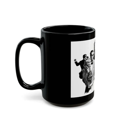 Ghost In The Wind, Liberty magazine, October 31, 1936 - Black Coffee Mug-Go Mug Yourself